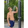 Doccia da giardino solare Bestway nero 35 l