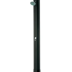 Doccia da giardino solare in PVC nero 30 l