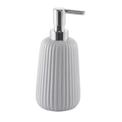 Dosasapone bagno Marika in ceramica 400 ml grigio