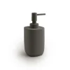 Dosasapone bagno Ylenia in resina 310 ml gun metal