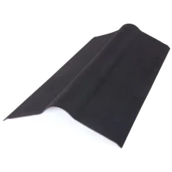 Elemento di colmo per lastre da copertura Onduline 100x50 cm nero