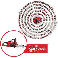 Elettrosega a batteria Einhell Pw X-Change Fortexxa 18/30 - Solo corpo macchina