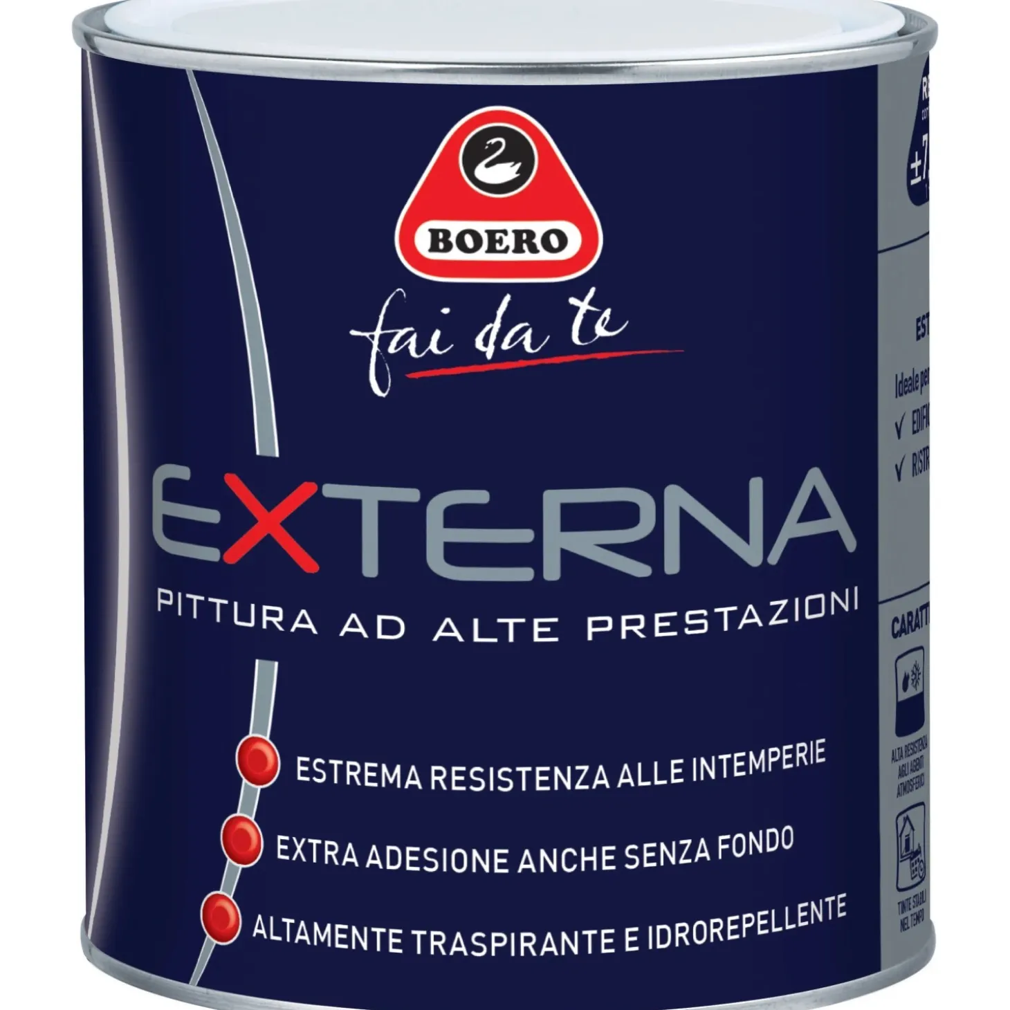 Externa - rivestimento antialga esterni 0,75 l Boero