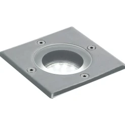 Faretto calpestabile Drive a LED quadrato 11 cm x 11 cm x 12 cm