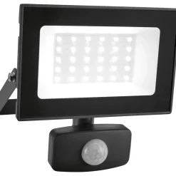 Faretto LED 30 W con sensore Grigio
