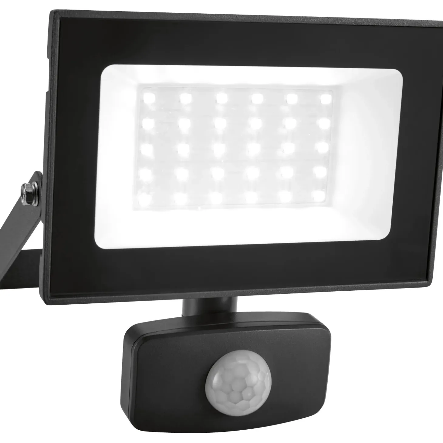 Faretto LED 30 W con sensore Grigio
