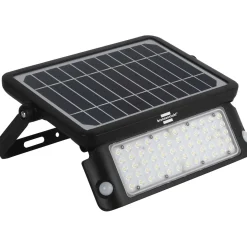 Faro solare LED SOL WL 1000 IP65 brennenstuhl® due sensori PIR 10W 1080lm