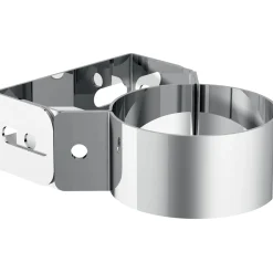 Fascetta murale diam.100 acciaio inox sp.1 mm