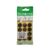 Feltrini autoadesivi Ø 18 mm marroni busta da 24 pezzi