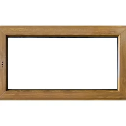 Finestra 1 anta dx pvc color legno 45x80 cm