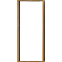 Finestra 1 anta dx pvc color legno 140x60 cm