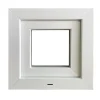 Finestra 1 anta sx PVC 60x60 cm