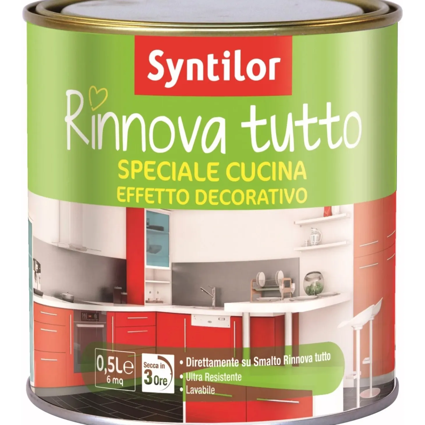 Finitura per cucina effetto decorativo incolore laccato 500 ml
