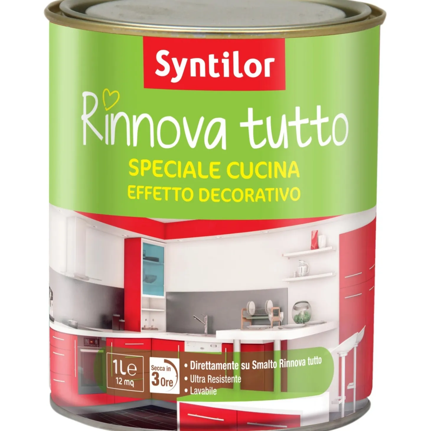 Finitura per cucina effetto decorativo incolore opaco 1 l