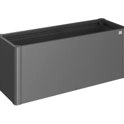 Fioriera da esterno Biohort Belvedere Midi grigio scuro 61x152x53 cm