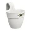 Fioriera Elho Vibia Campana Ø 20 cm bianco seta tg S