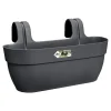 Fioriera Elho Vibia Campana 46x24x26 cm antracite tg L