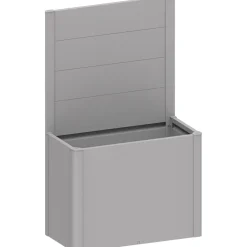 Fioriera frangivista Belvedere Biohort 100 cm Argento met