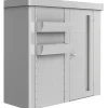 FloraBoard Biohort per casetta Neo Argento metallizzato