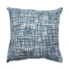 Fodera per cuscino fantasia geometrica blu scuro 40x40 cm