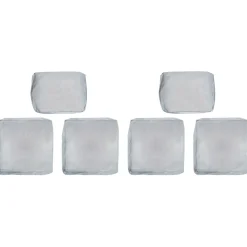Fodere di ricambio per Olea set mobili da balcone grigio 6 pz