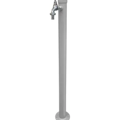 Fontana da giardino Cambridge in metallo alluminio H 85 cm