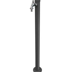 Fontana da giardino Cambridge in metallo antracite H 85 cm
