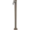 Fontana da giardino Cambridge in metallo tortora H 85 cm