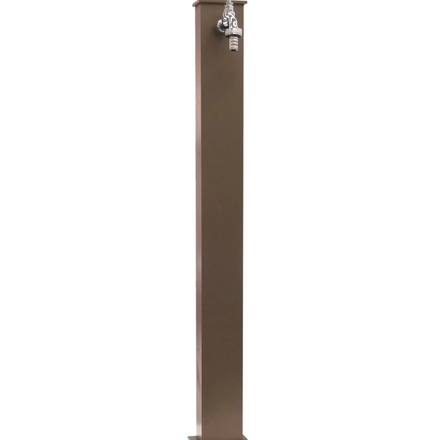 Fontana da giardino York in metallo tortora H 82 cm