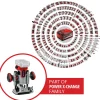 Fresatrice verticale a batteria Einhell Professional TP-RO 18 Li BL - Solo