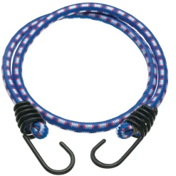 Funi elastiche in gomma con ganci di metallo Ø 10 mm x 100 cm