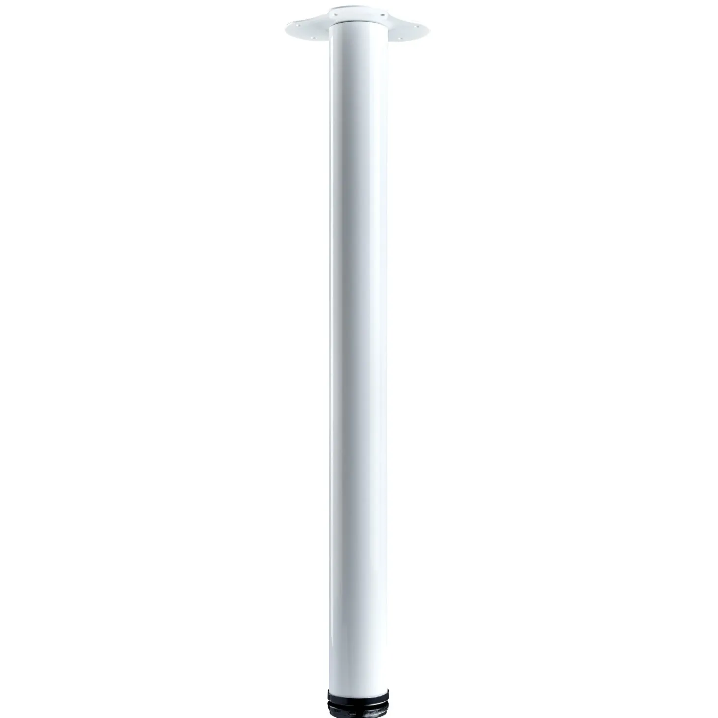 Gamba da tavolo Hettich bianca Ø 60 x 700 mm