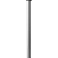 Gamba da tavolo Hettich Effetto alluminio Ø 30 x 400 mm