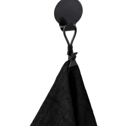 Ganci adesivi Wenko inox nero 2 pz