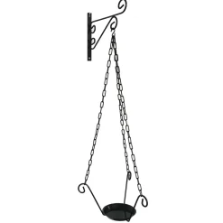 Gancio a parete con mensola e portavaso Ø 22 cm