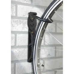 Gancio bici muro da ruota con piastra max. 25 kg