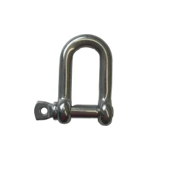 Gancio grillo dritto inox 6 mm
