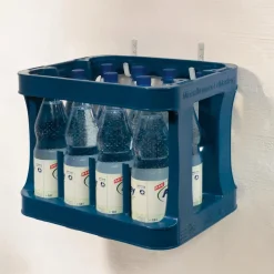 Gancio per cassa di bottiglie zincato