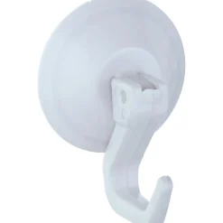 Gancio porta asciugamani a ventosa Wenko Ø 4 cm bianco 2 pz