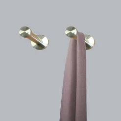 Gancio singolo in acciaio inox D 4 x P 5 cm