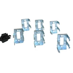 Ganci per zoccolino cucina in metallo 6 pz