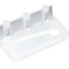 Ganci stabilizzazione plastica lavelli sopraelevati Idrostile 59 mm bianco