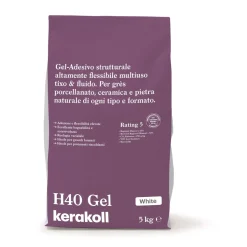 Gel-adesivo H40 Gel bianco Kerakoll 5 kg