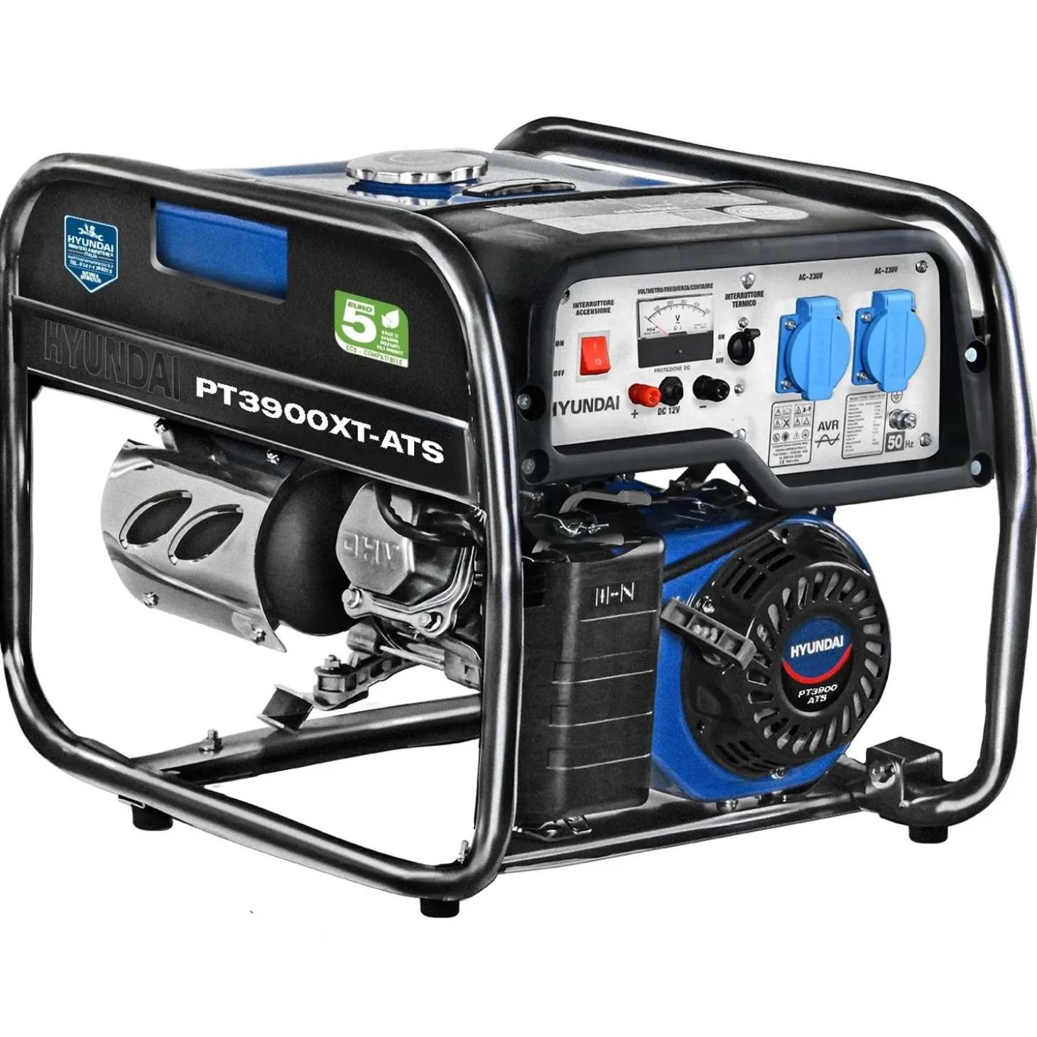 Generatore a benzina 4 tempi Hyundai 3,2 KW con ATS