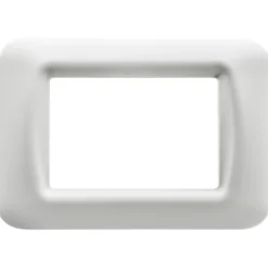 Gewiss placca 3 moduli Top System bianco nuvola