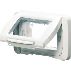 Gewiss placca stagna 3 moduli IP55 bianca