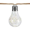 Ghirlanda luminosa Forcone Lampadina LED Bianco caldo 3,8 m