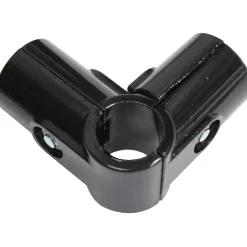 Giunto cubic angolare 3 vie nero