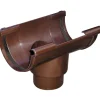 Giunto in PVC con scarico marrone 2 m