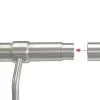Giunzione per tubo 42,4x2 mm satinato